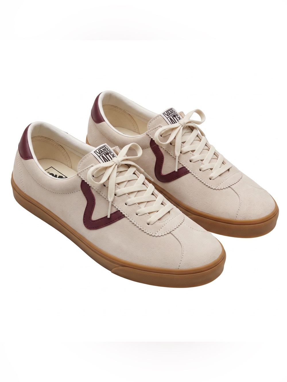 VANS sport men’s low Marshmellow w/Port Royale 11.5